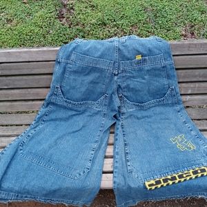 JNCO 36×30 VINTAGE CRIME SCENE JEANS